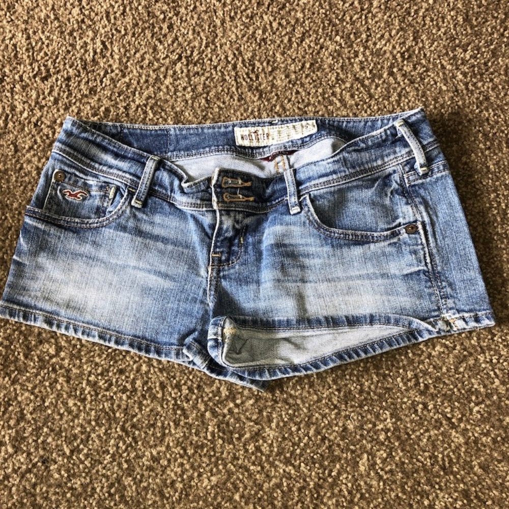 hollister jean shorts